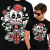 KOSZULKA  ANIMOWANA SKULL BIKE